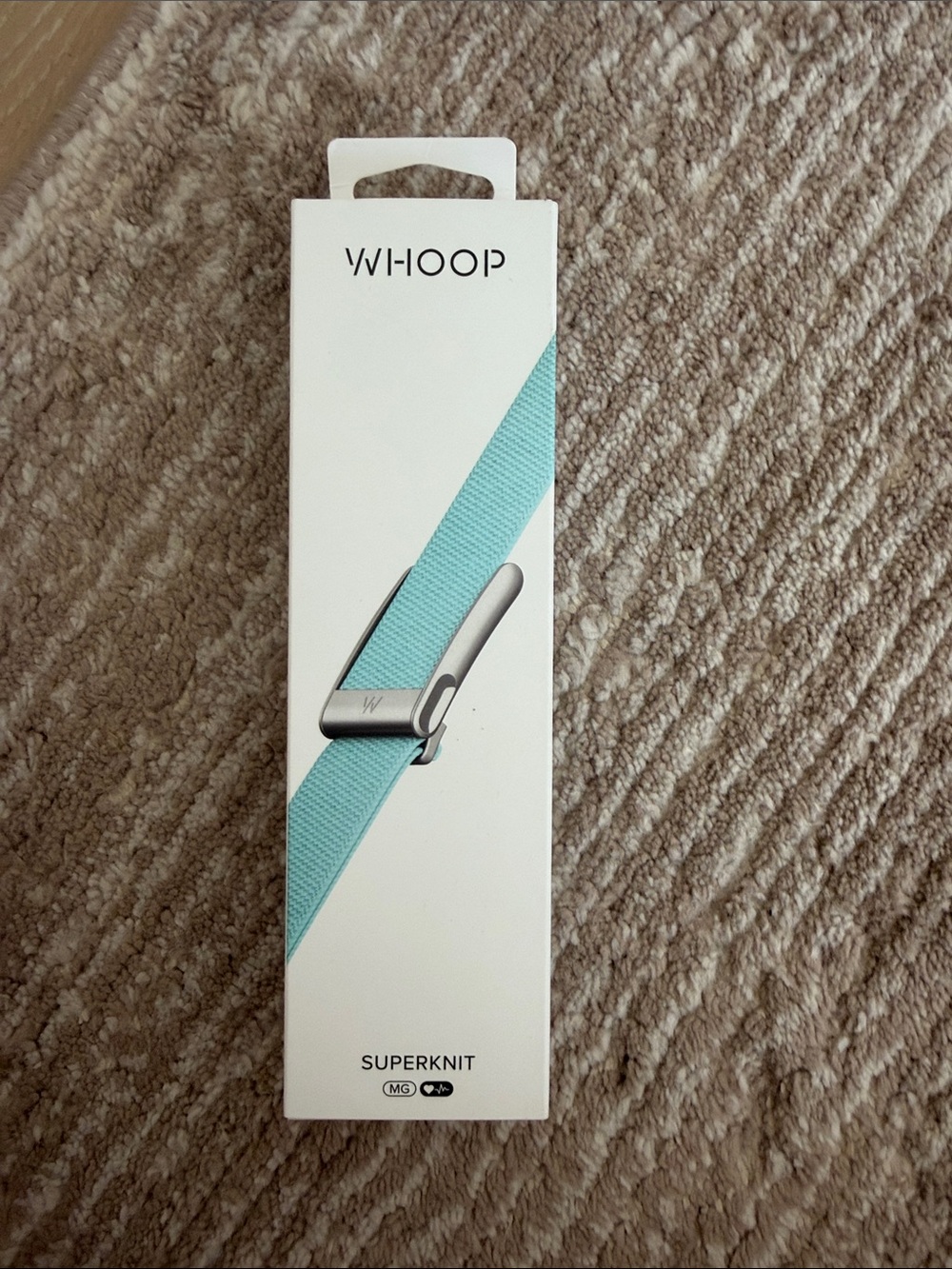 Whoop SuperKnit band in tide